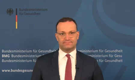 Geschäftsführender Bundesgesundheitsminister Jens Spahn