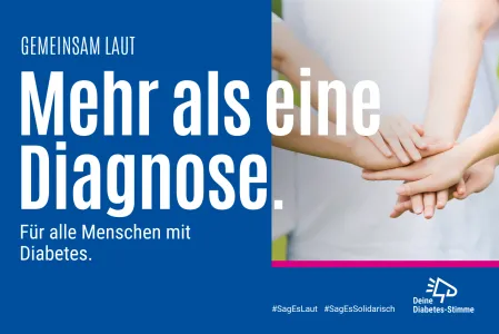 #SagEsLaut_Aktion 1_2026_Diabetes ist mehr als eine Diagnose