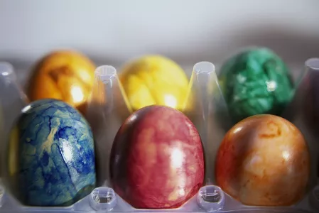 Bunte Ostereier Bunte Ostereier