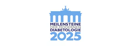 Logo Meilensteine der modernen Diabetologie 2025 Teaser Logo Meilensteine der modernen Diabetologie 2025 Teaser