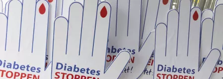 Diabetes Stoppen Hände Diabetes Stoppen Hände