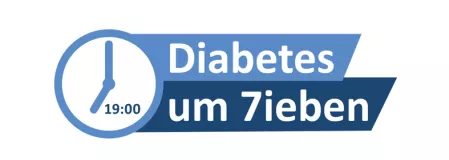Logo Diabetes um 7ieben Logo Diabetes um Sieben