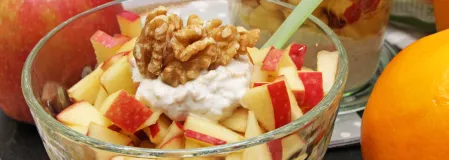 Overnight-Oats mit Apfel-Skyr Overnight-Oats mit Apfel-Skyr