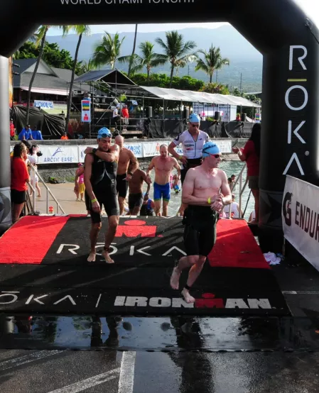 Steffen Schmelzle beim Ironman Hawaii 2016 Steffen Schmelzle beim Ironman Hawaii 2016