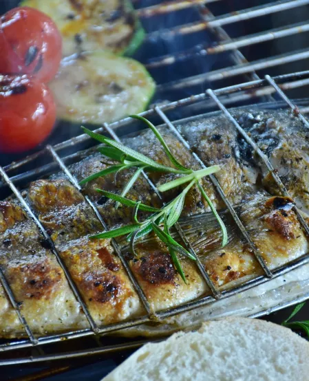Gegrillter Fisch Gegrillter Fisch
