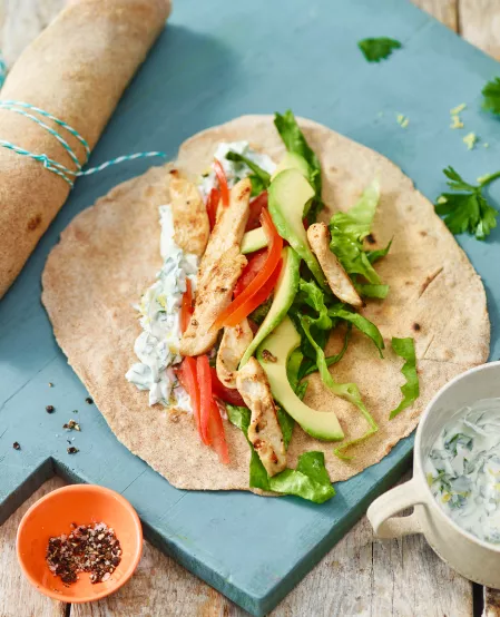 Hähnchenwraps Hähnchenwraps