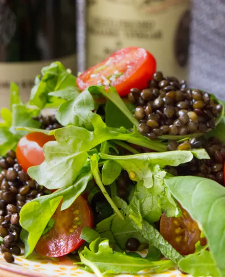 sommerlicher Linsensalat sommerlicher Linsensalat