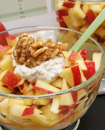 Overnight-Oats mit Apfel-Skyr Overnight-Oats mit Apfel-Skyr
