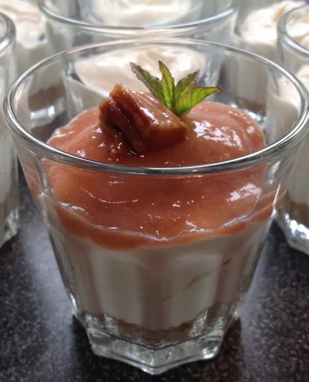 Rhabarber-Trifle Rhabarber-Trifle