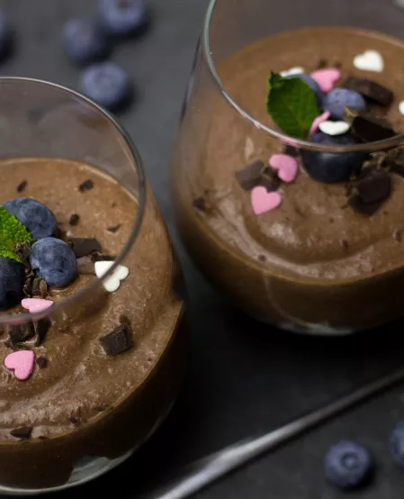 vegane Schokomousse
