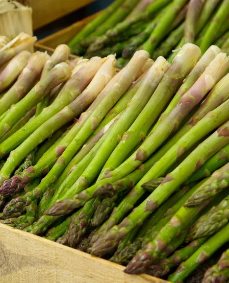 grüner Spargel