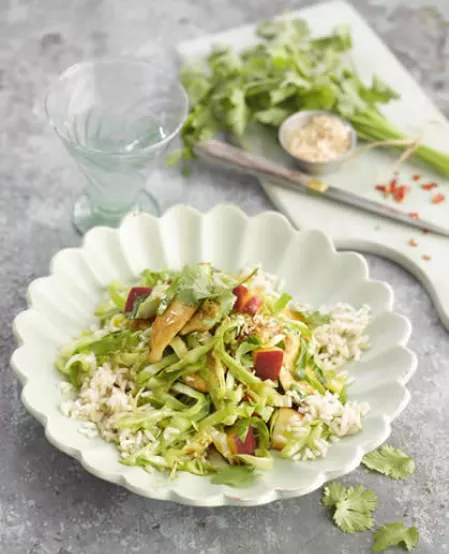 Rezept - Asiatischer Spitzkohl mit Huhn Rezept - Asiatischer Spitzkohl mit Huhn