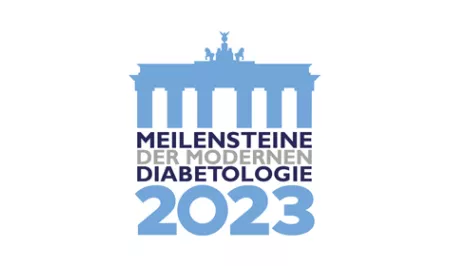 Logo Meilensteine der modernen Diabetologie Logo Meilensteine der modernen Diabetologie
