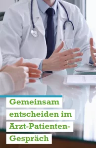 Vorschaubild Flyer Arzt-Patienten-Gespräch