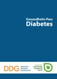 Deckblatt Gesundheits-Pass Diabetes
