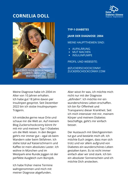 Lautsprecherin Cornelia Doll beim Diabetes-Lauf 2026