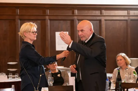 Menschen mit Diabetes beteiligen und st&auml;rken 2026: Dietrich Monstadt im Publikum