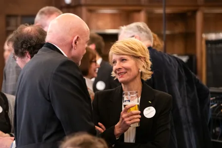 Menschen mit Diabetes beteiligen und st&auml;rken 2026: Dietrich Monstadt und Barbara Bitzer (Gesch&auml;ftsf&uuml;hrerin DDG) im Gespr&auml;ch