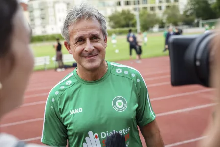 Fußballspiel FC Bundestag vs. FC Diabetologie 2022 Fußballspiel FC Bundestag vs. FC Diabetologie 2022
