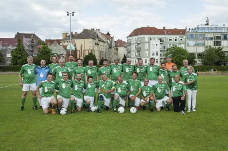 Fußballspiel FC Bundestag vs. FC Diabetologie 2023: Die Mannschaft