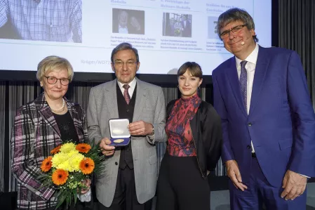 Mehnert-Medaille Preisträger 2018 Horst Lommler Mehnert-Medaille Preisträger 2018 Horst Lommler