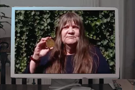Preisträgerin Mehnert.Medaille 2021 Sabine Hancl Preisträgerin Mehnert.Medaille 2021 Sabine Hancl