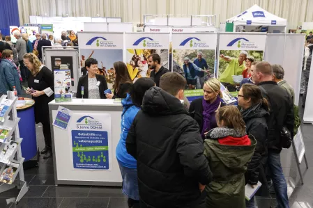 Gut besuchte Stände am Weltdiabetestag 2017