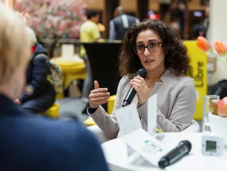 Diabetes-St&auml;dtetour: G&uuml;lcan Celen im Gespr&auml;ch