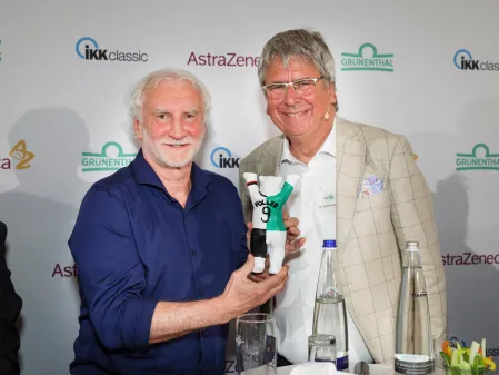 FC Diabetologie 2026 3. Halbzeit Rudi V&ouml;ller und Jens Kr&ouml;ger