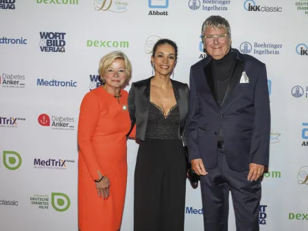 Gala 2025 Roter Teppich mit Nicole Mattig-Fabian, Dr. Kröger und Florence Randrianarisoa