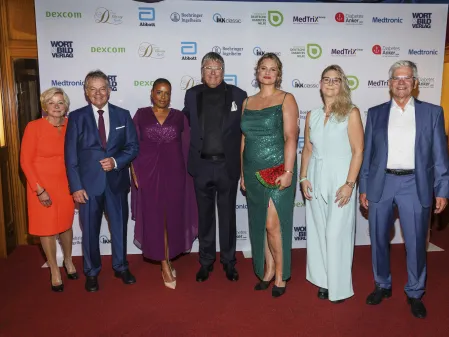 Gala 2025 diabetesDE-Vorstand auf dem roten Teppich