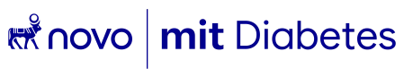 Logo Novo Nordisk mit Diabetes