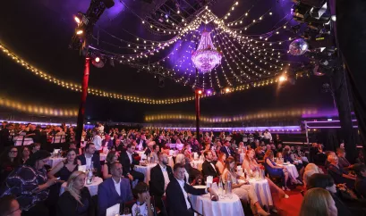 Gala 2024: Voller Saal im TIPI am Kanzleramt