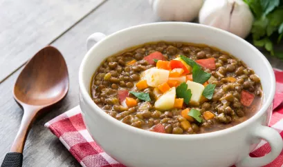 Linsensuppe