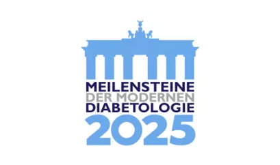 Logo Meilensteine der modernen Diabetologie 2025 Teaser