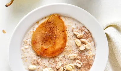 Birnen-Orangen-Porridge