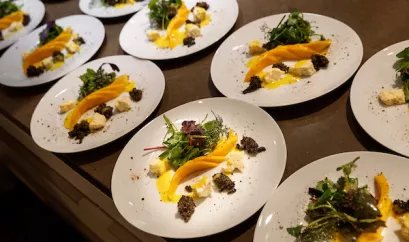 Vorspeise Wildkräutersalat