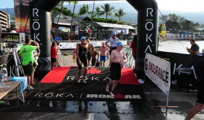 Steffen Schmelzle beim Ironman Hawaii 2016