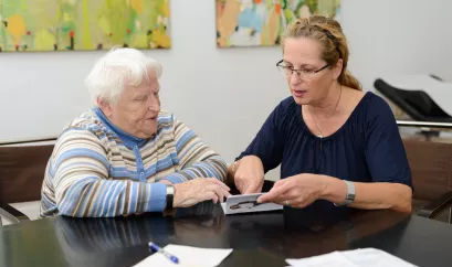 Beratung beim Arzt oder Diabetesberater