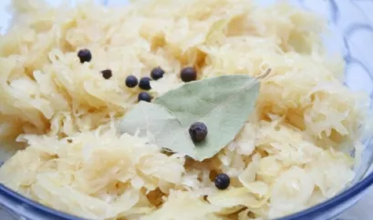 Sauerkraut Nahaufnahme