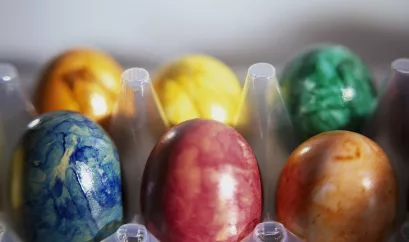 Bunte Ostereier