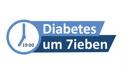 Logo Diabetes um Sieben