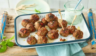 Mini-Gemüse-Frikadellen