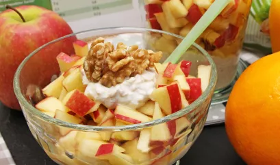 Overnight-Oats mit Apfel-Skyr