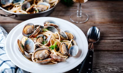 Pasta mit Muscheln