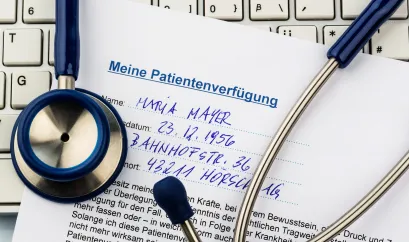 Patientenverf&uuml;gung