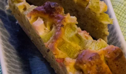 Rhabarber-Nuss-Kuchen