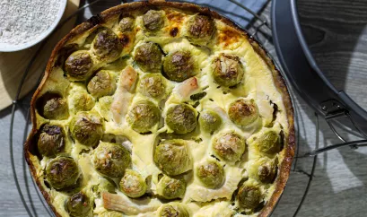 Rezept Rosenkohlquiche