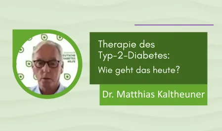 Therapie des Typ-2-Diabetes: Wie geht das heute