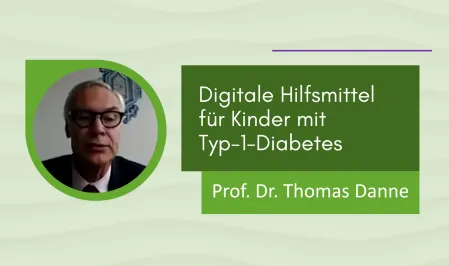 Digitale Hilfsmittel für Kinder mit Typ 1 Diabetes